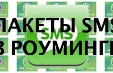 Пакеты СМС в роуминге от МегаФона: обзор предложений